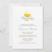 少年第一聖餐式 招待状 (正面)