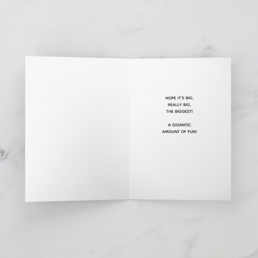 少年第8誕生日赤と青の漫画のモンスター シーズンカード (内部)