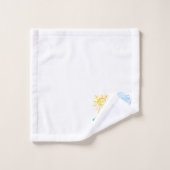 少年絵画の空 バスタオルセット (ウォッシュタオル)