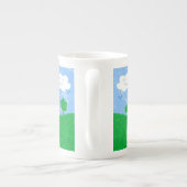 少年絵画の空 ボーンチャイナマグカップ (裏面)