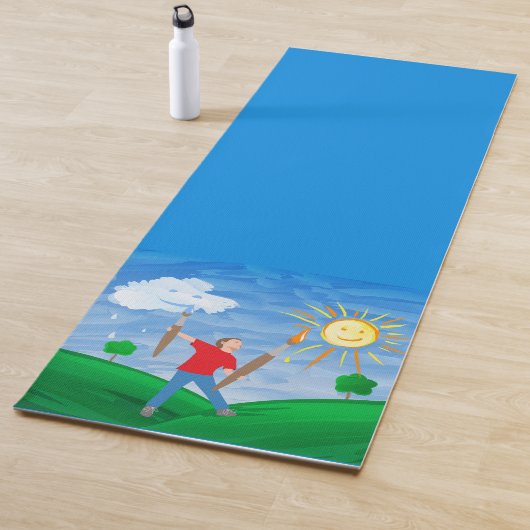 少年絵画の空 ヨガマット (インサイチュ)