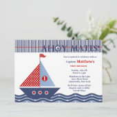 少年航海の誕生会の招待 招待状 (スタンド正面)