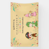 少年衣装パーティーバナー 横断幕 (縦)