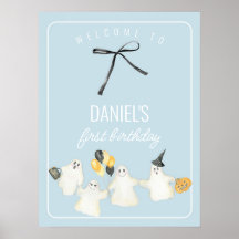 少年誕生日幽霊とブラックボウベビーシャワー