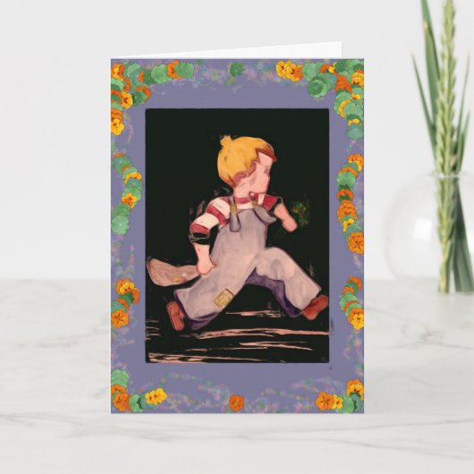 少年誕生日 カード (正面)