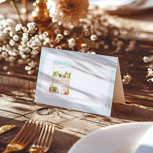 少年農場市場野菜スタンド プレイスカード