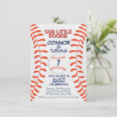 少年野球の誕生日パーティーへの招待 招待状 (スタンド正面)