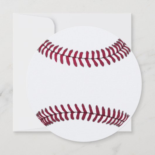 少年野球の誕生日パーティーへの招待 招待状 (裏面)