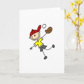 少年野球プレーヤーカード カード (黄色い花)