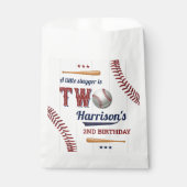 少年野球2回目の誕生日 フェイバーバッグ (正面)