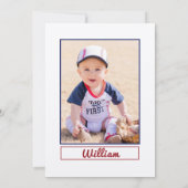 少年野球2ndバースデーパーティー打者 招待状 (裏面)