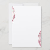 少年野球2ndバースデーパーティー打者 招待状 (裏面)