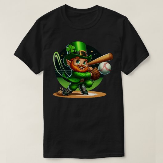 少年野球St patricks day球捕手 Tシャツ (デザイン正面)