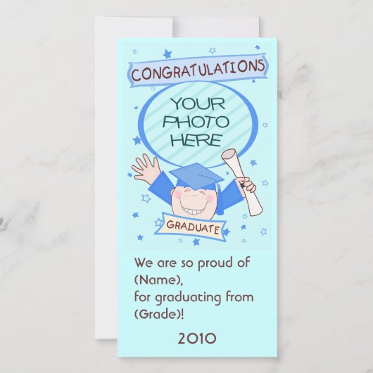 少年院幼稚園/幼稚園フォトカード 案内状 (正面)