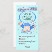 少年院幼稚園/幼稚園フォトカード 案内状 (正面/裏面)