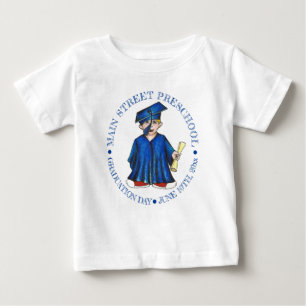 少年院青帽就学前 ベビーTシャツ