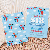 少年飛行機 誕生日 招待状