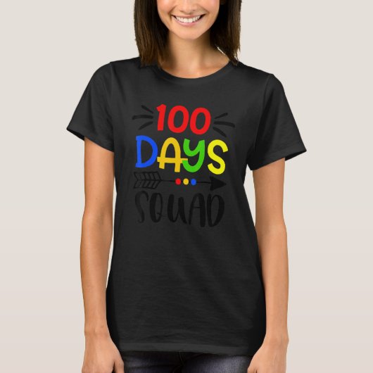 少年100日の学校のバンドル、学校の100日目 Tシャツ (正面)