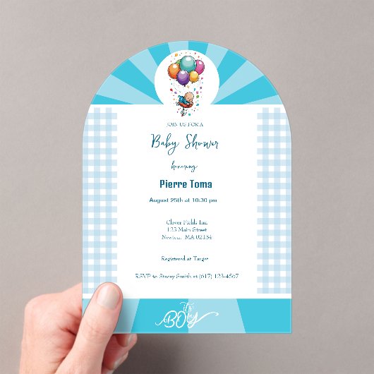 少年 アクリル招待状 (インサイチュ (ポータブル))