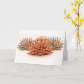 少年 カード (黄色い花)