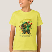 少年/キッズ ダビング 未来の教訓 Tシャツ (正面)