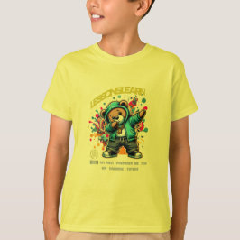 少年/キッズ ダビング 未来の教訓 Tシャツ