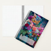 少年、ブック用のらせん状のノート ノートブック (内側)