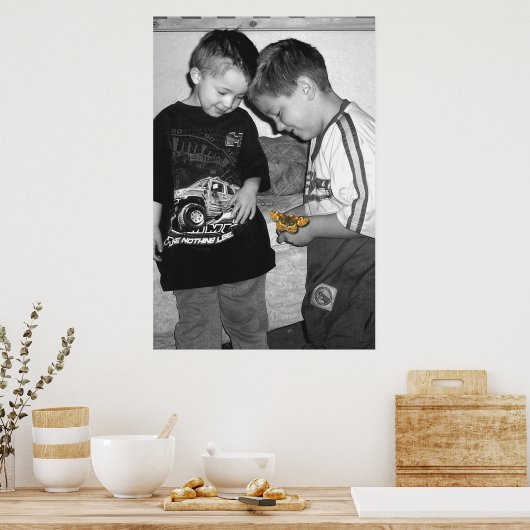 少年 ポスター (キッチン)