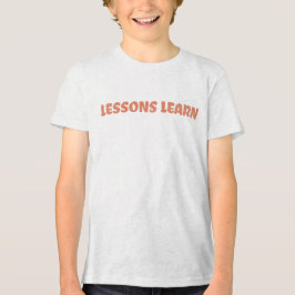 少年/子供向け エネルギーフロー レッスンを学ぶ Tシャツ