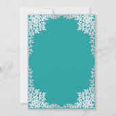 少年 確認式 ティール 偽 銀 葉っぱ 宗教的 招待状 (裏面)