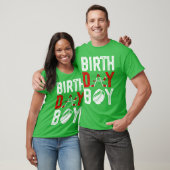 少年 誕生日 パーティー 飾り アイスホッケー 冬 スポーツ Tシャツ (ユニセックス)