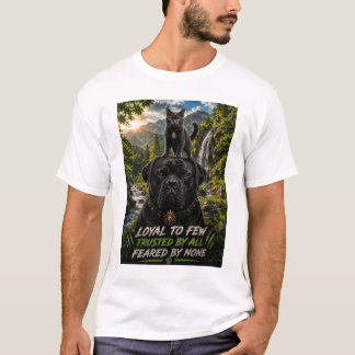 少数に忠誠を誓われ全てに信頼され誰にも恐れられない 猫と Tシャツ