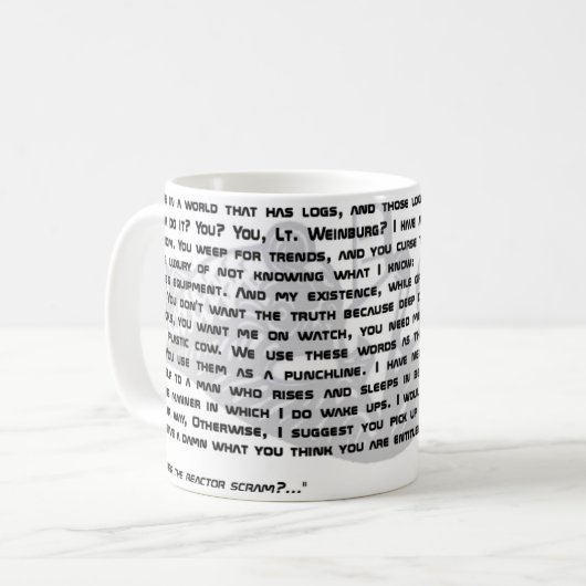 少数のよい原子力のマグ コーヒーマグカップ (正面左)