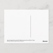 少数のアートワークをカバー ポストカード (裏面)