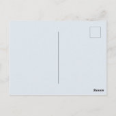 少数のボックスがおもしろい引っ越し祝いパーティーパーティーに置かれることを期待する ポストカード (裏面)