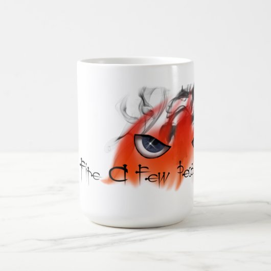少数の人を解雇する時間 コーヒーマグカップ (中央)