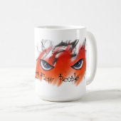 少数の人を解雇する時間 コーヒーマグカップ (正面右)