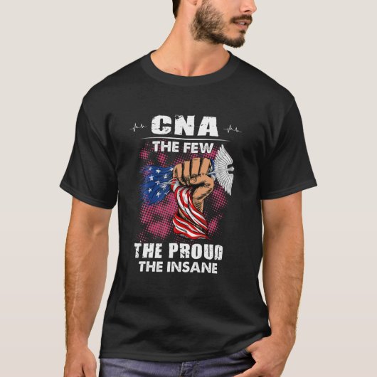 少数の狂気の人々を誇りを持ったCNA Tシャツ (正面)
