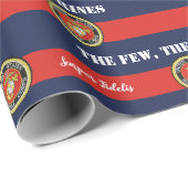 少数の、勇敢な海兵隊 ラッピングペーパー (ロールコーナー)