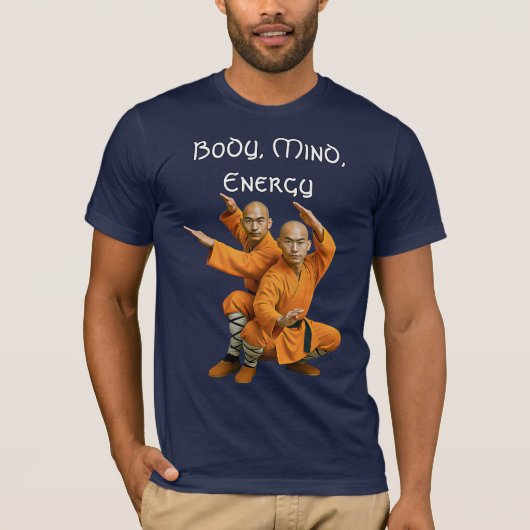 少林寺戦士の精神 Tシャツ (正面)