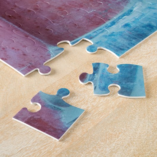 少林寺扉 ジグソーパズル (側面)