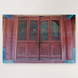 少林寺扉 ジグソーパズル