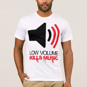 少量は音楽を殺します Tシャツ