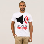 少量は音楽を殺します Tシャツ (正面フル)