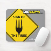 尖叉のマウスパッドの印 マウスパッド (マウス)