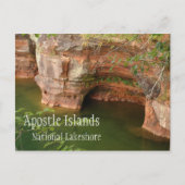 尖閣諸島レイクショアキーホールアーチ ポストカード (正面)