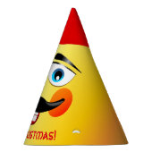 尖頭クリスマスくるみ割り玩具兵士 パーティーハット (右)