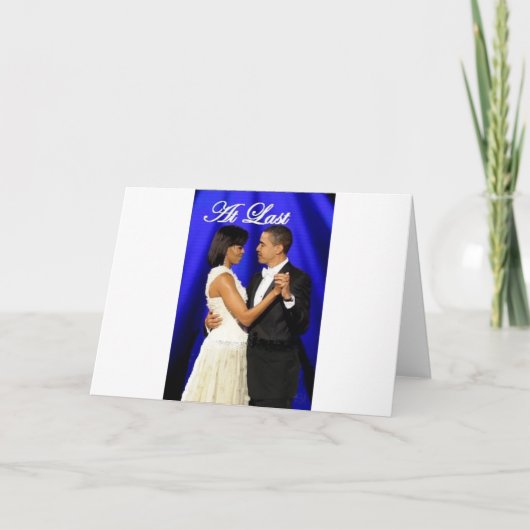 就任の球のダンス カード (正面)