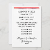 就任式お祝い シーズンカード (裏面)