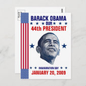 就任式はがき ポストカード (正面/裏面)